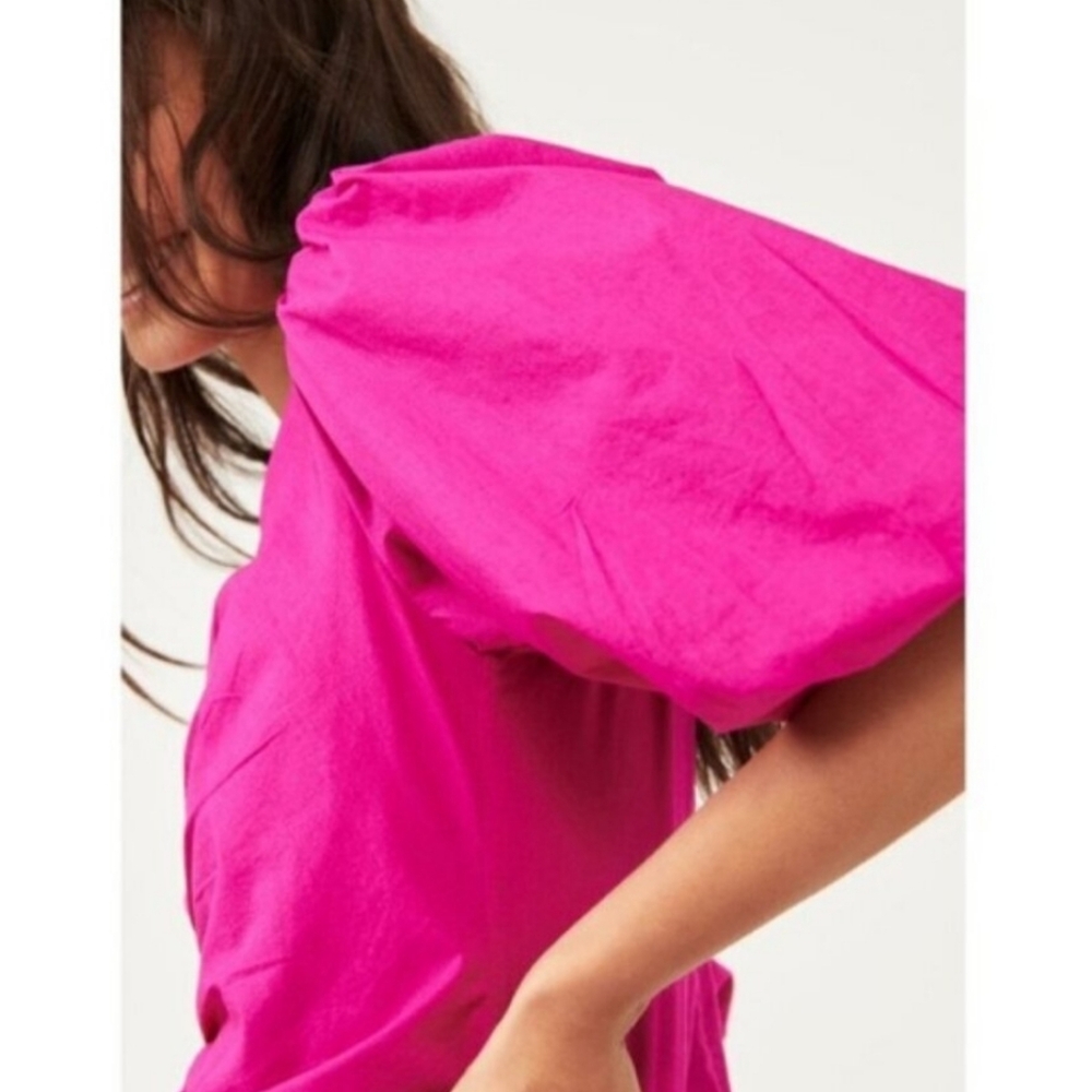 Free People Ruched Mini Mini Dress - Picture 5 of 10
